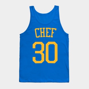 Steph Curry 'CHEF' Nickname Jersey - Golden State Warriors Tank Top